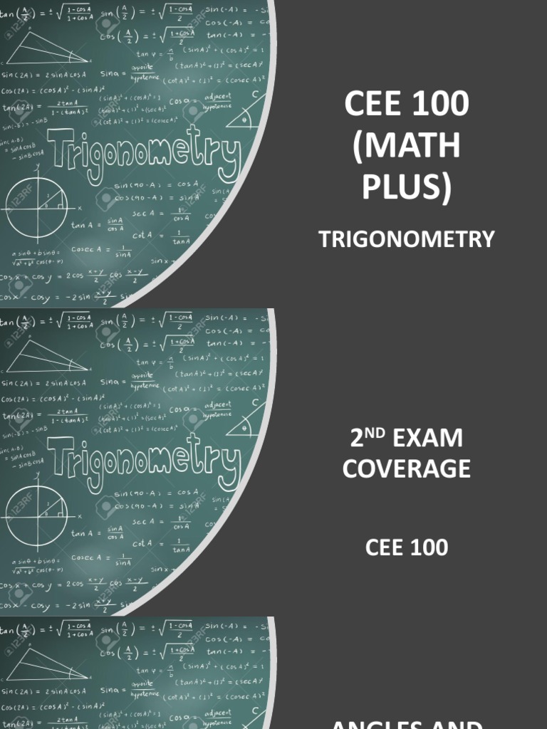 TRIGONOMETRY | PDF | Trigonometric Functions | Angle