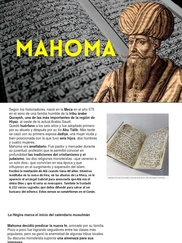 Mahoma | PDF | Mahoma | Religiones abrahámicas