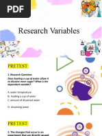 PR2 LESSON 2 Research Variables