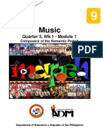 Music: Quarter 3, Wk.1 - Module 1