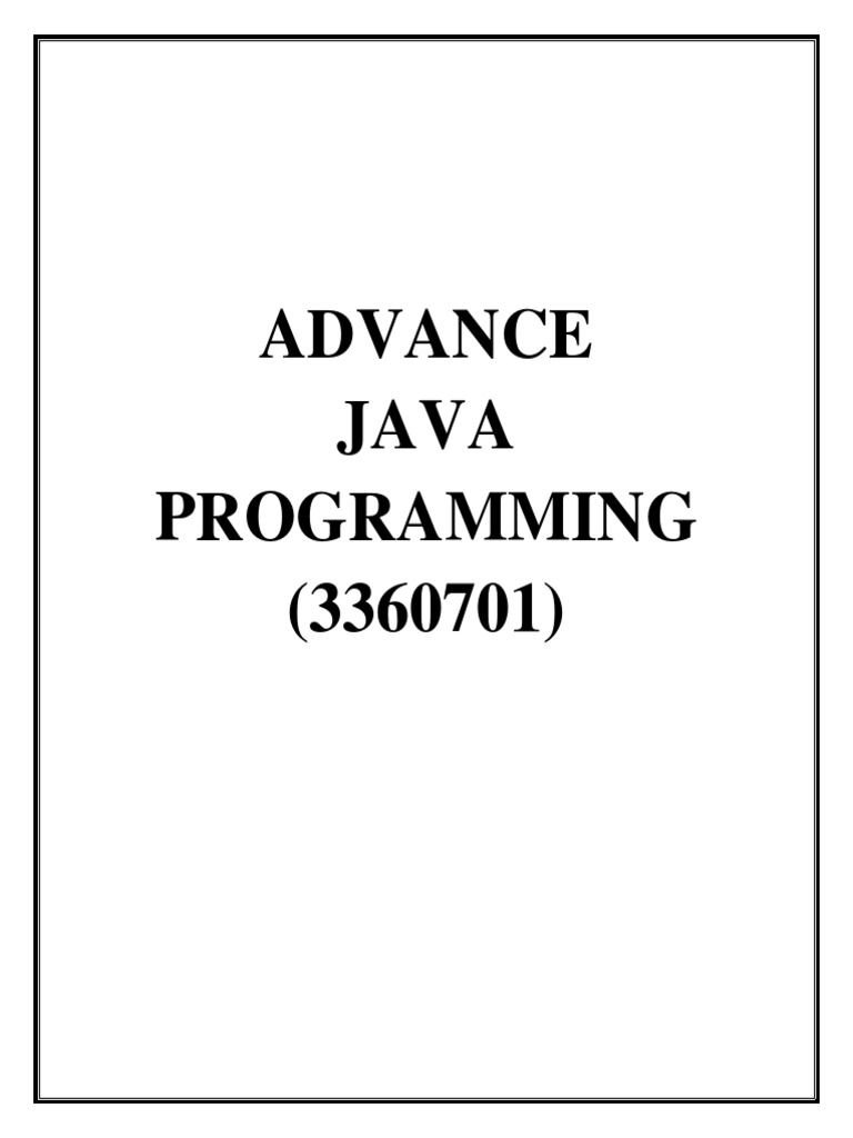 PRACTICAL-LIST Advance Java | PDF | Computer Network | Mobile App