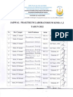 jadwal laboratorium