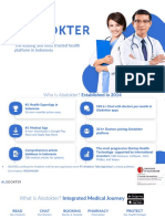 Alodokter Company Profile - Booking