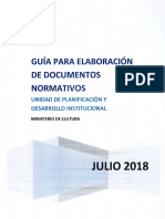 Guia de Elaboracion de Documentos Normativos Ministerio de Cultura 2019