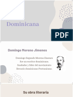 Poesía Dominicana