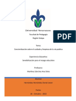 Concientización Sobre El Cuidado y Limpieza de La Vía Pública - HernándezDaniel