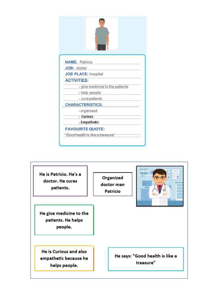 Organized Doctor Man Patricio | PDF