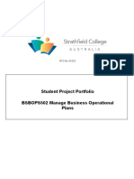 BSBOPS502 Student Project Portfolio