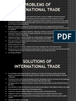 Problems and Solutions of International Trade .Final.