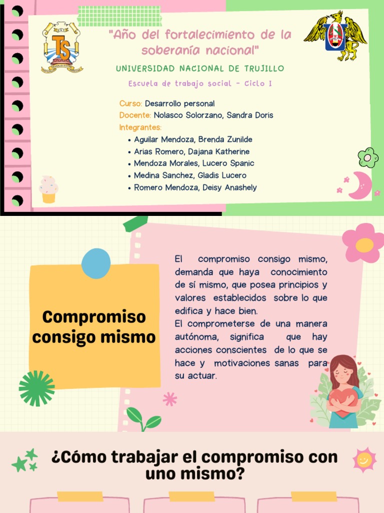 Compromiso Personal y Social | PDF | Relaciones personales, crianza y ...