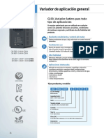 Variador de Aplicación General: Nuevo