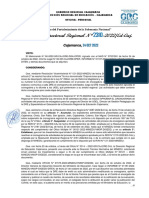 RDR 2310-2022 - Modificación de Cronograma Regional de Engargatura (F)