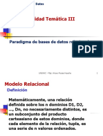 Modelo Relacional