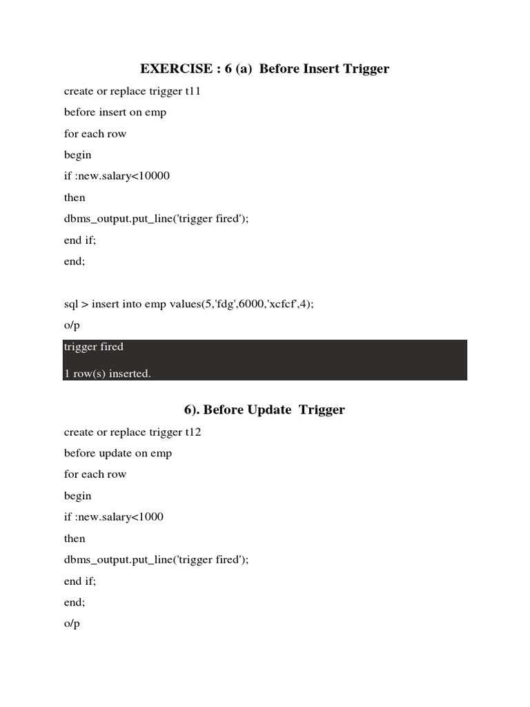Exercise 6 | PDF | Technology & Engineering