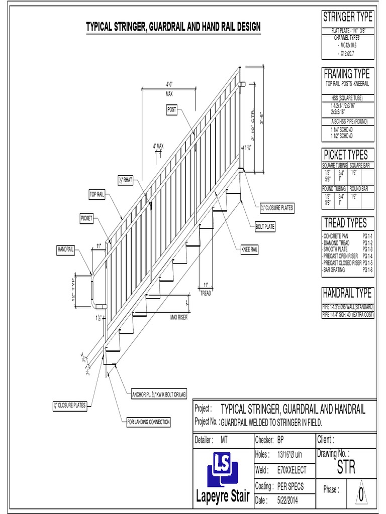Concrete Filled Metal Pan Stair Details | PDF | Pipe (Fluid Conveyance ...