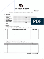 Form Permohonan Pendaftaran Anggota Biasa