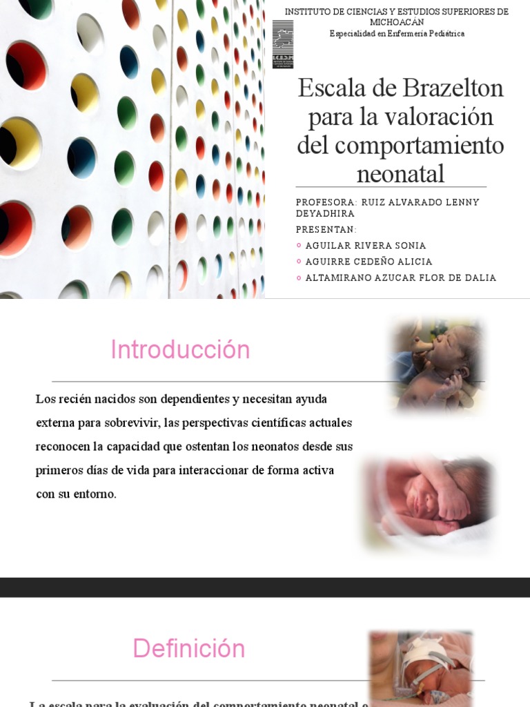 Echelle De Brazelton: Échelle Brazelton – ALIS