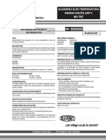 Dupont Recubrimientos: Aluminio Alta Temperatura Rango Hasta 260°C