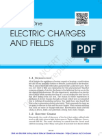 Electric Charges and Fields Chapter Explained