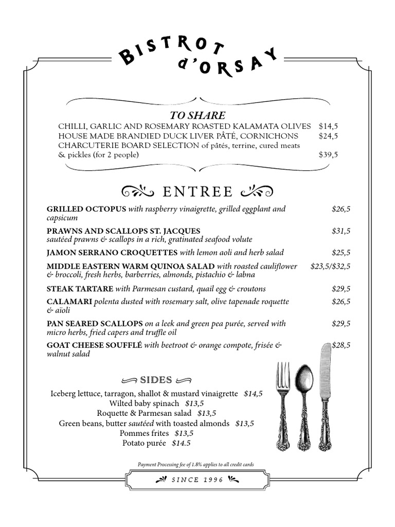Gourmet Dining Menu Highlights | PDF