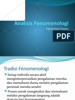 Analisis Fenomenologi