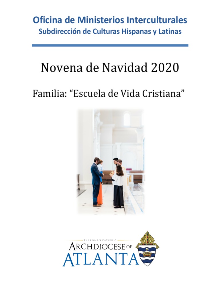 Novena de Navidad PDF María, madre de Jesús Amor