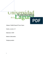 Alumna: Nailah Danyael Torres López Grado y Sección: 1C Matrícula: 23685 Materia: Informática Trabajos Pasados