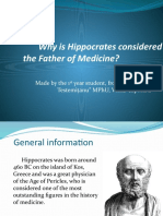 Why Is Hippocrates