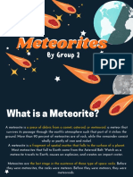 Meteorites Group 1 Science