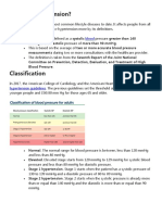 Hypertension Outline