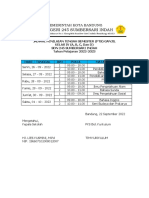 Jadwal PTS Kelas 4 Semester Ganjil TP 2022