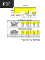 Moisture Correction Sheet | PDF | Concrete | Structural Engineering