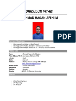 CV Afini Maulana
