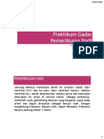 Praktikum 3 - BHD Pemeriksaan Nadi