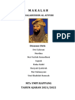 Makalah: Shalahuddin Al Ayyubi