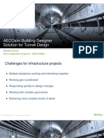 B2 -Strategies for Tunnel models using AECOsim Building Designer