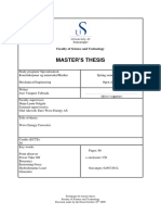 Wave Energy Converter Master Thesis