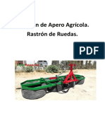 Creación de Apero Agrícola