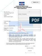FORM PEMILIHAN DAPIL Form 02