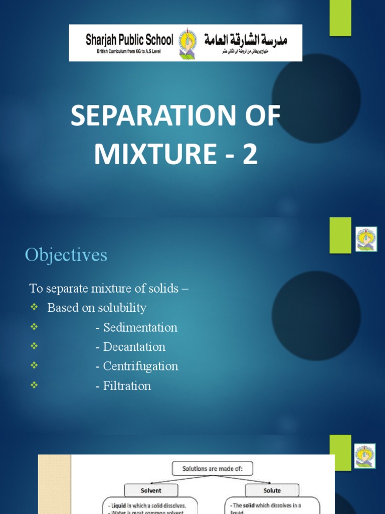 Mixture Separation Techniques Explained | PDF