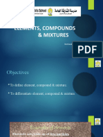 Elements, Compounds & Mixtures - Grade 9 (PPT)