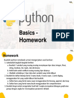 Homework - Python