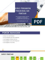 Cara Mengetahui Akurasi Hasil Pengamatan, Pengukuran, Dan Pemetaan (Menentukan Titik Dan Titik Toleransi - Dr. Andri Hernandi, S.T, M.T