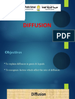 Diffusion -  Grade 9 [PPT]