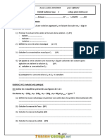 Devoir de Contrôle N°1 Collège Pilote - Physique - 8ème (2017-2018) MR AFFI FETHI 1