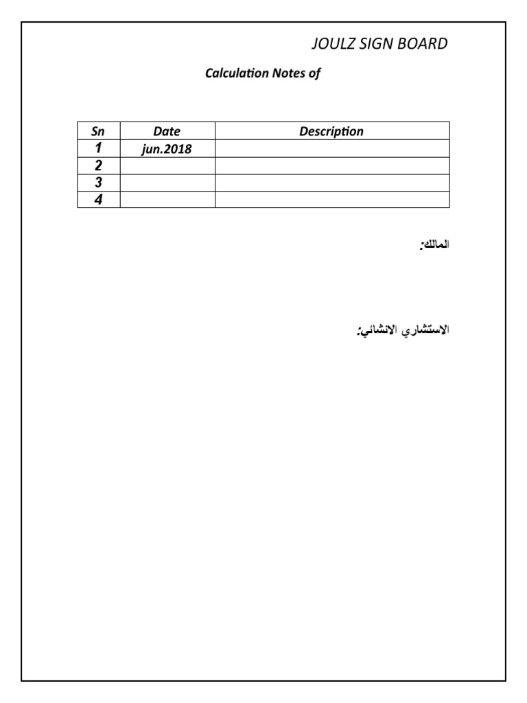 Calculation Notes of Knauf PDF Structural Load Economic Sectors