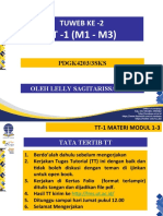 TT - 1 (M1 - M3) : Tuweb Ke - 2