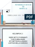 Modul 12. Pembelajaran Seni Terpadu Kelompok 2