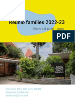 Reunió Famílies - 2022-23