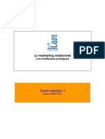 Cours 3 - Le Marketing Relationnel Les Meilleures Pratiques